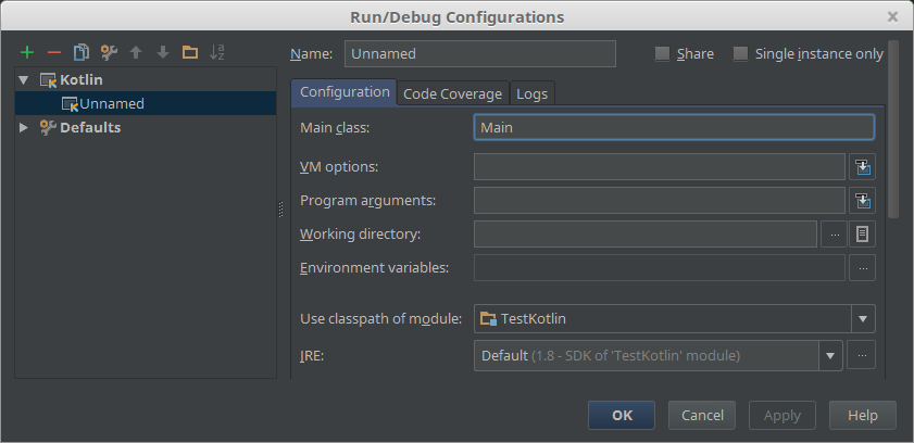 Первое приложение на Kotlin (JavaFX)