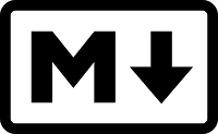 логотип Markdown